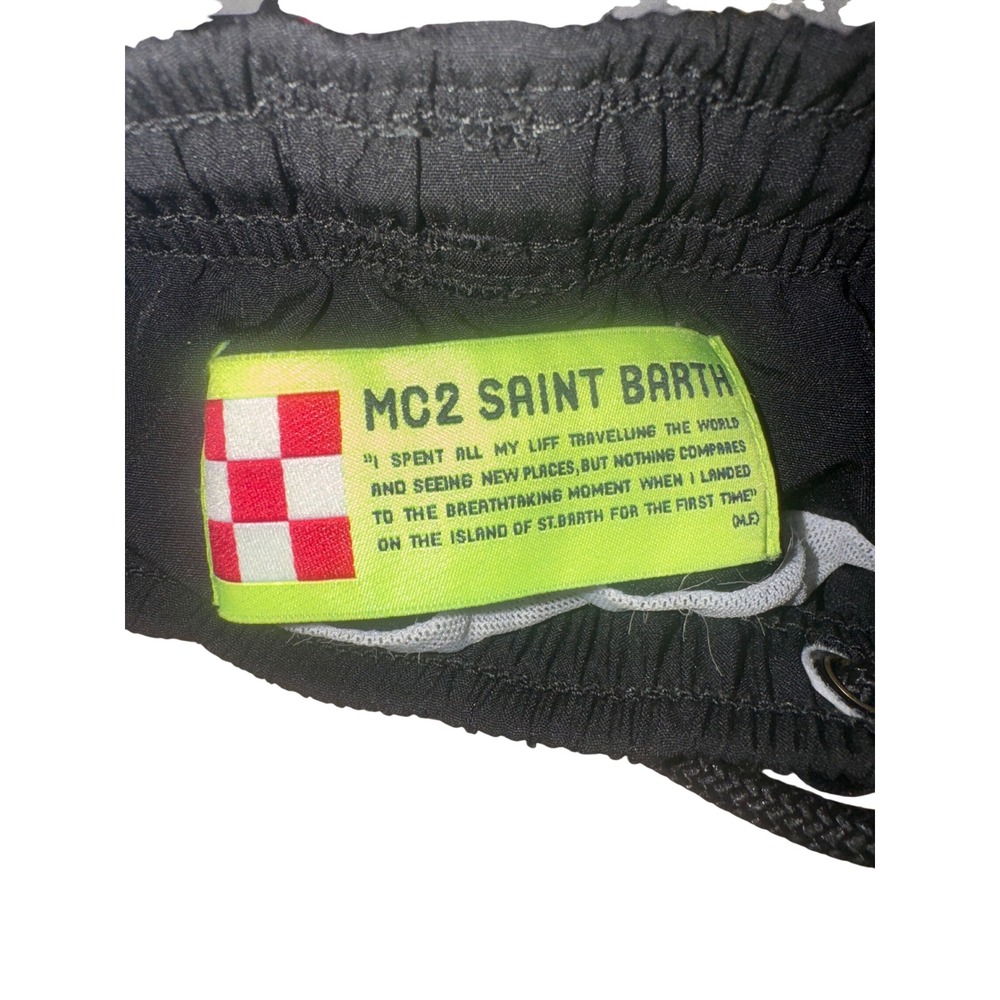 MC2 Saint Barth Disney Mickey Mouse Swim Trunks Boys 2Y Multicolor Beach Shorts - Picture 3 of 4